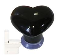 Serbatoio del Bagno a Forma di Cuore - Manico ausiliario, Serbatoio 'Acqua Strumento ausiliario | Semplice Amore Cuori a Forma di colorato Toilette in Ceramica Carri Armati, Serbatoi del gab