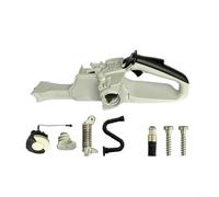 Serbatoio del carburante con maniglia posteriore per motosega per modelli MS291 MS271 MS261 tra cui tubo del carburante, viti, molla e tappo del serbatoio del carburante (Set 1)