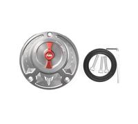 Serbatoio Del Carburante Per YAM&AHA MT-01 MT-03 MT07 MT-09 MT-10 MT125 Tappo Serbatoio Carburante Senza Chiave(Silver3)