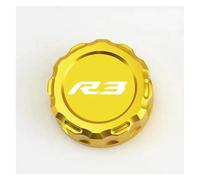 Serbatoio Del Carburante Per YAM&AHA YZFR3 YZF R3 YZF-R3 2015-2024 Tappo Serbatoio Freno Posteriore Per Moto(Gold)