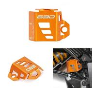 Serbatoio del liquido dei freni CNC per moto, serbatoio posteriore, coperchio dell'olio, accessorio adatto per 690 SMC R 2009-2024+ / 690 Enduro R 2016-2024+ / 690 DUKE 2013-2019, arancione