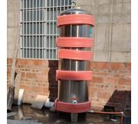 Serbatoio della vescica pressurizzato verticale in acciaio inossidabile con kit di montaggio per sistemi di pozzi d'acqua nelle scuole, nell'industria e nell'agricoltura