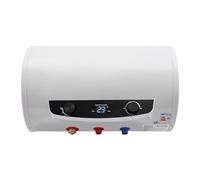 Serbatoio dell'acqua calda da 50 l, orizzontale, scaldabagno elettrico, per casa, scaldabagno orizzontale + doccetta