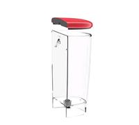 Serbatoio Dell'acqua for Macchina Da Caffè, Compatibile Con Krups | Compatibile con la macchina da caffè DOLCE GUSTO Genio S(Red lid set)