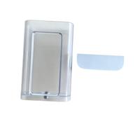 Serbatoio Dell'acqua for Macchina Da Caffè Con Coperchio, Compatibile Con DeLonghi, Compatibile Con Nespresso, Compatibile Con Lattissima One, EN500 F111, Accessori Di for Macchina Da Caffè(White)