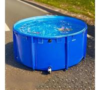 Serbatoio dell'acqua fuori terra pieghevole - Telaio circolare durevole per un facile utilizzo all'aperto in giardino e irrigazione agricola