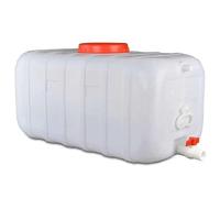 Serbatoio dell'acqua in plastica, Contenitore for acqua di emergenza con rubinetto, spesso 25L, 50L, 110L, 150L, 200L, 340L(110l)
