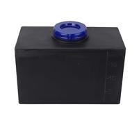 Serbatoio dell'Acqua nutriente 5 galloni per 15,7x9,8x7.9 Pollici Caldi Resistenti a Freddo stoccaggio Quadrato per rimorchi Barche Yacht Nere