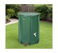 Serbatoio dell'acqua piovana in PVC da 250 litri - Collettore d'acqua durevole Soluzione di stoccaggio verde stabile ed ecologico per la raccolta dell'acqua piovana e le esigenze di acqua all'aperto.