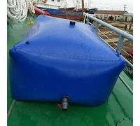 Serbatoio dell'acqua portatile con rubinetto e maniglie, sacca pieghevole di grande capacità per uso di emergenza e prevenzione incendi