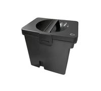 Serbatoio dell'acqua pulita originale, serbatoio dell'acqua sporca, compatibile con Roborock Qrevo Edge 2, aspirapolvere robot Accessori(Clean Tank(Black))