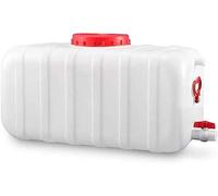 Serbatoio dell'Acqua Secchi in plastica per Alimenti da 25L/50L/100L/150L/200L Contenitore dell'Acqua Portatile con Rubinetto per Campeggio, Escursionismo, Arrampicata o Altri viag