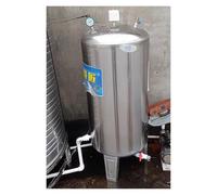 Serbatoio di acqua ad alta pressione in acciaio inossidabile di grandi dimensioni - Recipiente pressurizzato da 60L/100L/160L/200L-400L for l'approvvigionamento idrico domestico(300L(155x50cm))