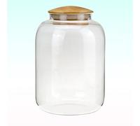 Serbatoio di caramelle con coperchio in bambù da 550 ml Contenitore per