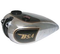 Serbatoio Di Carburante Petrolio BSA C11 C10 Nero Verniciato Cromato AEs