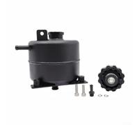 Serbatoio di compensazione del liquido di raffreddamento in alluminio con coperchio per BMW per Mini Cooper S R52 (02-06) & R53 per Cabrio (05-08), serbatoio dell'acqua di raffreddamento leggero nero