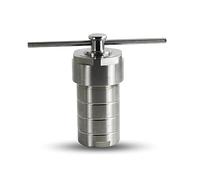 Serbatoio Di Digestione A Pressione Con Rivestimento Resistente Alle Alte Temperature Da 100 Ml, Del Reattore Di Sintesi Idrotermale Argento(100ML PPL lining)