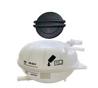 Serbatoio Di Espansione Compatibile Con Skoda Per Rapid NA2 NH3 NH1 2012-2015 Auto Radiatore Liquido Raffreddamento Serbatoio Troppo Pieno Espansione Recupero 6Q0121407 6Q0121407A(Tank Cap-BLACK)