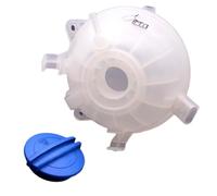 Serbatoio di espansione del liquido di raffreddamento del motore con tappo adatto per MK6 1K0121407A 603-253 in plastica blu e bianco