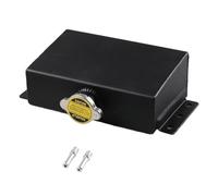 Serbatoio Di Espansione Del Refrigerante In Alluminio Universale Da 1,6 Litri, Serbatoio Di Troppo Pieno Contenitore Di Raccolta Dell'olio, Serbatoio(Black)
