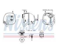 NISSENS Serbatoio compensazione refrigerante