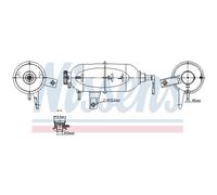 Serbatoio di espansione, liquido di raffreddamento NISSENS 996331