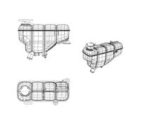 Serbatoio di espansione, liquido di raffreddamento NRF 454037