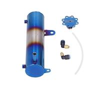 Serbatoio di Espansione Radiatore da 500ML, Alluminio Leggero e Resistente, Universale per Auto - Alta Capacità, Facile Installazione, Ottimo per Recupero Vapori Olio Motore