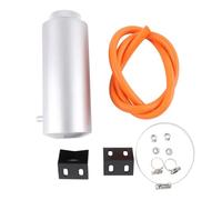Serbatoio di Espansione Serbatoio Liquido Raffreddamento Radiatore Dell'auto In Alluminio 800 Ml Serbatoio Espansione Liquido Raffreddamento Bottiglia Raccolta Liquido(Silver)
