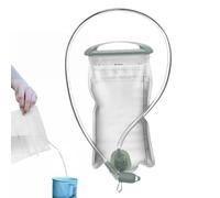 Serbatoio di idratazione con tubo da 1,5 l | Serbatoio d'acqua da campeggio, per donne, uomini, escursionisti, campeggiatori, pescatori, corridori, ciclisti, viaggiatori