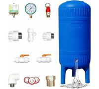 Serbatoio Di Pressione Dell'acqua For Pompaggio Pozzi, Completamente Automatico Da 80, 50, 40, 30, 15, 20 Galloni, Serbatoi Verticali For, Temporanei Piccola Capacità(200L/52.8Gal(51.2x17.7in))