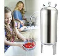 Serbatoio Di Pressione For Pozzo Completamente Automatico For Pompa For Pozzo/sistema Idrico For Verticale, Stoccaggio Dell'acqua In Acciaio Inossidabile(300 L/79.3 Gal - 155x50 cm)