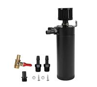 Serbatoio di raccolta olio universale a 2 porte, separatore olio aria motore con filtro di sfiato, contenitore di raccolta olio in metallo ad alta temperatura per reimballaggio di