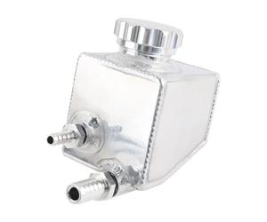 Serbatoio Di Raffreddamento Per V6 V8 VT VX VU VY VZ VE LS1 LS2 Argento Nero Alluminio Pompa Del Servosterzo Serbatoio Fluido(D'argento)
