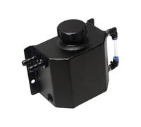 Serbatoio Di Recupero Del Liquido Refrigerante Universale In Alluminio 1 L/0.22 Galloni Per Auto Accessori Per Auto Serbatoio Ricambio Per Il Raffreddamento Del Motore radiatore dell'acqua moto(Black)