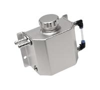Serbatoio Di Recupero Del Liquido Refrigerante Universale In Alluminio 1 L/0.22 Galloni Per Auto Accessori Per Auto Serbatoio Ricambio Per Il Raffreddamento Del Motore radiatore dell'acqua moto(Silver