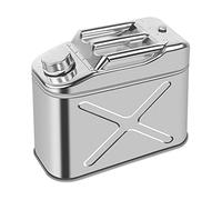 Serbatoio di stoccaggio del carburante， For tutti i tipi di veicoli Tanica for carburante in acciaio inossidabile 304 Serbatoio di carburante di scorta portatile for auto con tubo di guida dell'olio C