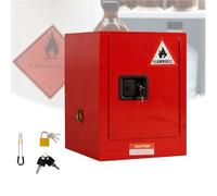 Serbatoio di stoccaggio liquido infiammabile in acciaio antideflagrante, Governo di sicurezza regolabile dello scaffale per commerciale, industriale, domestico UseRed12 galloni