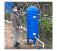 Serbatoio di stoccaggio pressurizzato for acqua di pozzo ad alta pressione for uso domestico, torre verticale blu completamente automatica((57x17.7in/145x45cm)250L/66GAL)