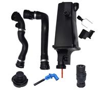 Serbatoio Espansione Per BMW Serie 3 E46 Per X3 E83 Per X5 E53 Z4 E85 17117573781 11531436408 Serbatoio Espansione Dell'acqua Radiatore/Tappo/Sensore/Termostato(Kit 002)