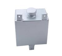 SERBATOIO ESPANSIONE RADIATORE Serbatoio di espansione universale liquido refrigerante in alluminio e tappo. Serbatoio di troppopieno da 1,8 litri Tappo Radiatore