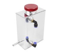 SERBATOIO ESPANSIONE RADIATORE Serbatoio liquido refrigerante per radiatore universale in alluminio da 600 ml Para indicatore di livello Tappo Radiatore(Red)