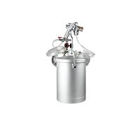 Serbatoio for secchio di vernice 15L Pistola a spruzzo a pressione da 4 galloni con regolatore di ugello da 4,0 mm Spruzzatore di vernice for verniciatura industriale Efficienza