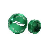 Serbatoio Freno Anteriore Copertina Per YZF R6 YZFR6 YZF-R6 2010-2021 2019 Moto Di Alluminio CNC Posteriore Anteriore Freno Fluido Tappo Serbatoio Coperchio Del Cilindro