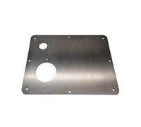 Serbatoio IN Acciaio Coperchio,Completo Con Aspirazione & 2 Bullone Ritorno Line