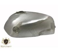 Serbatoio in alluminio Norton Fastback Commando con slot per badge rotondo (c...