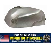 Serbatoio in alluminio Norton Fastback Commando con slot per badge rotondo (c...