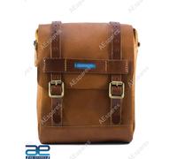 Serbatoio IN Pelle & Coda Borsa Vintage Marrone Per Ajs BSA Triumph Royal