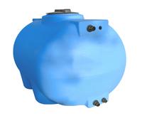 Serbatoio in Polietilene BLU, 300 o 500 Litri, Cisterna Acqua Potabile Autoclave