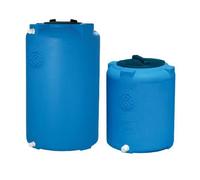 SERBATOIO IN POLIETILENE RACCOLTA ACQUA CORDIVARI CILINDRICO VERTICALE 200 LT